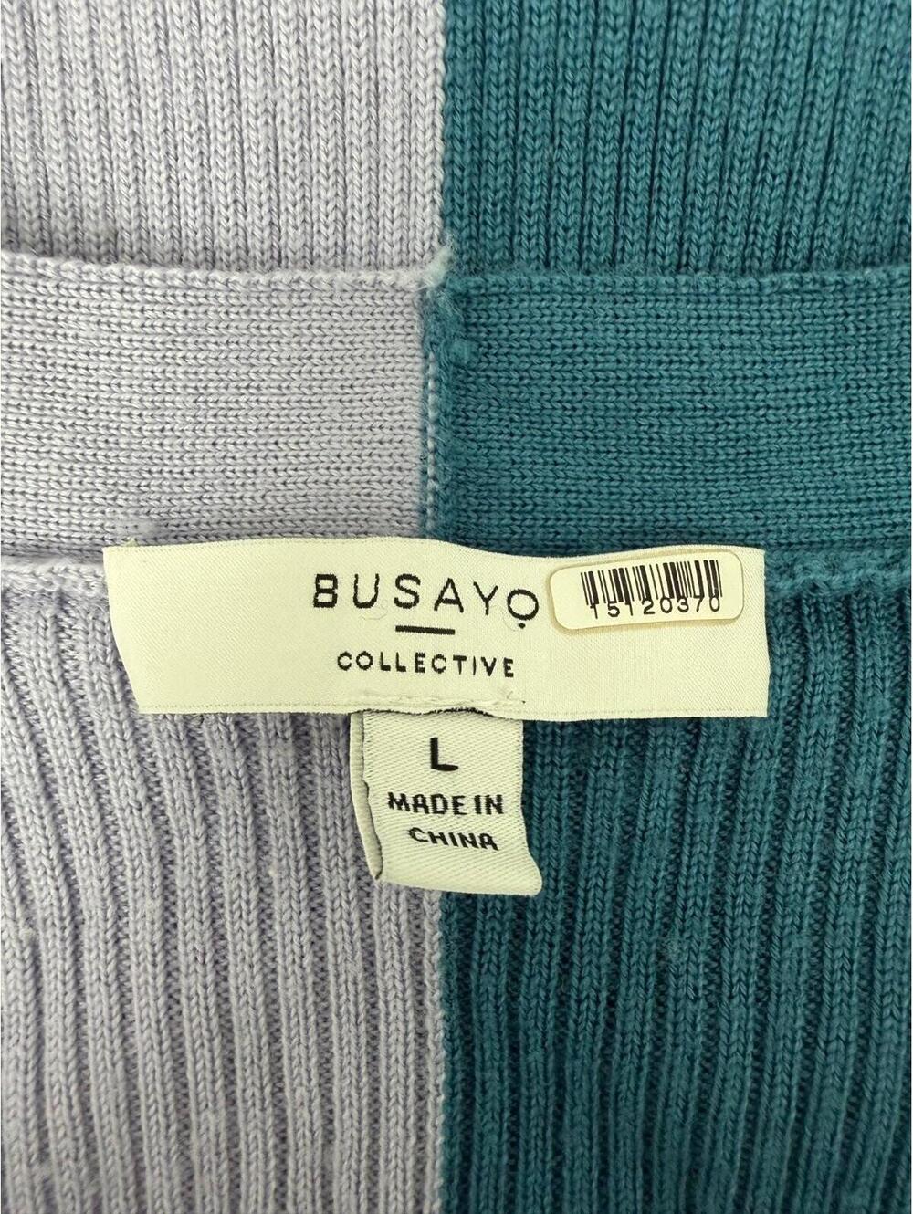 Busayo x RTR Rib Sweater Dress Size L - Picture 7 of 10